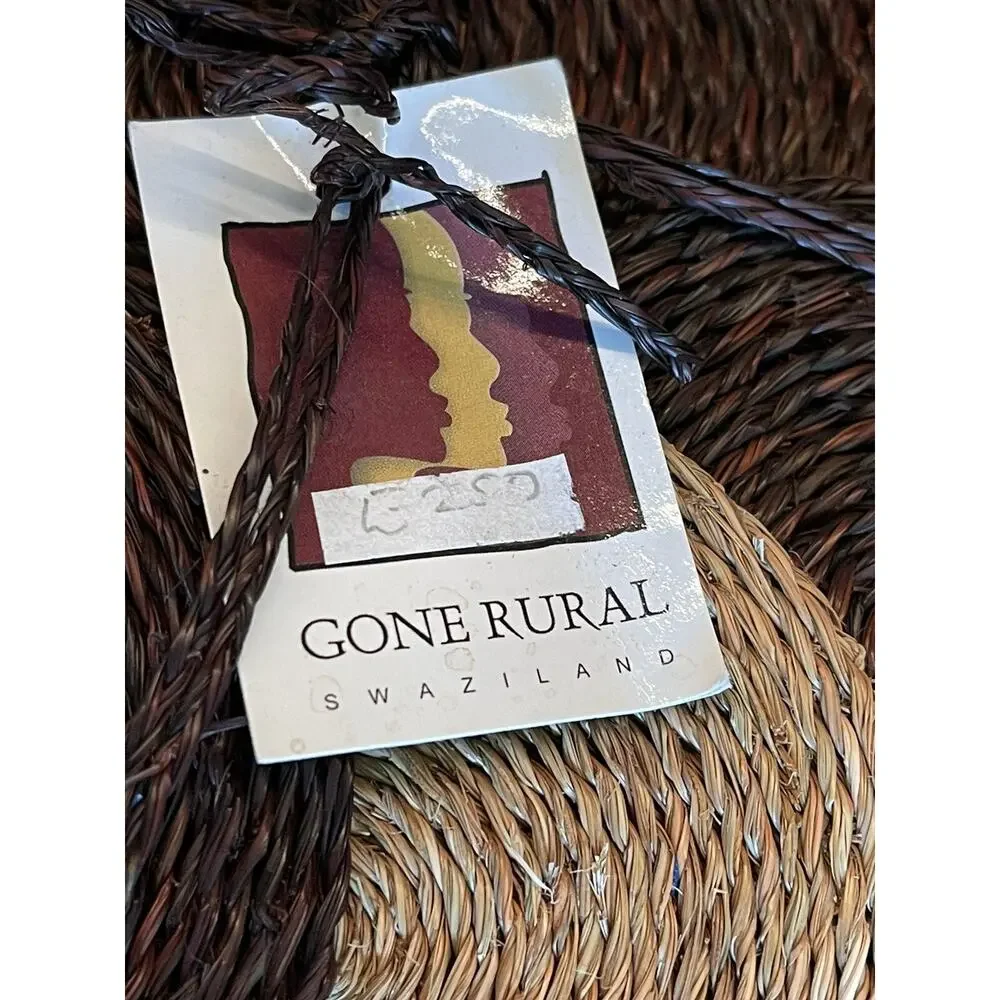 Gone Rural Swaziland Placemats with Coaster Set with Tag